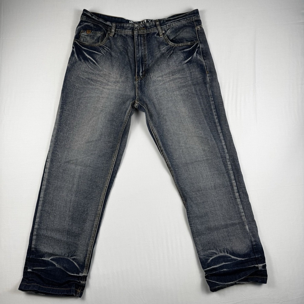 Vintage‎ Southpole MCM XCI Y2K Baggy Grunge Jeans Mens 36x30